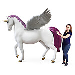 Pegasus Unicorn Large Life Size Statue