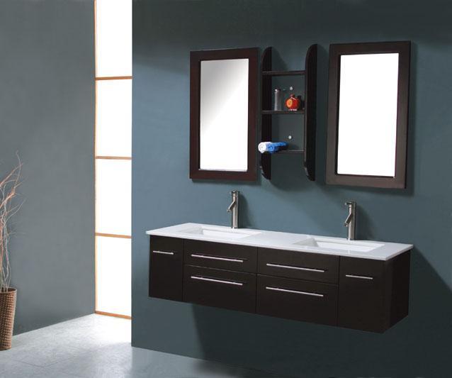 Modern Bathroom Cabinets Wallpaper Hd