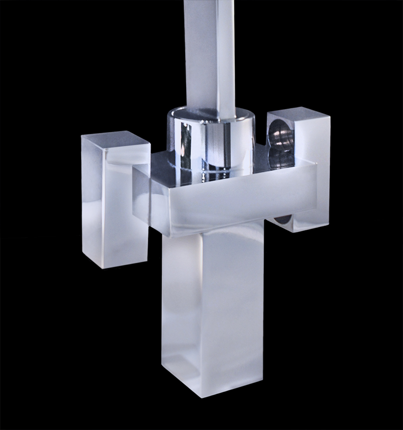 Monte Carlo I Chrome Finish Modern Bathroom Faucet