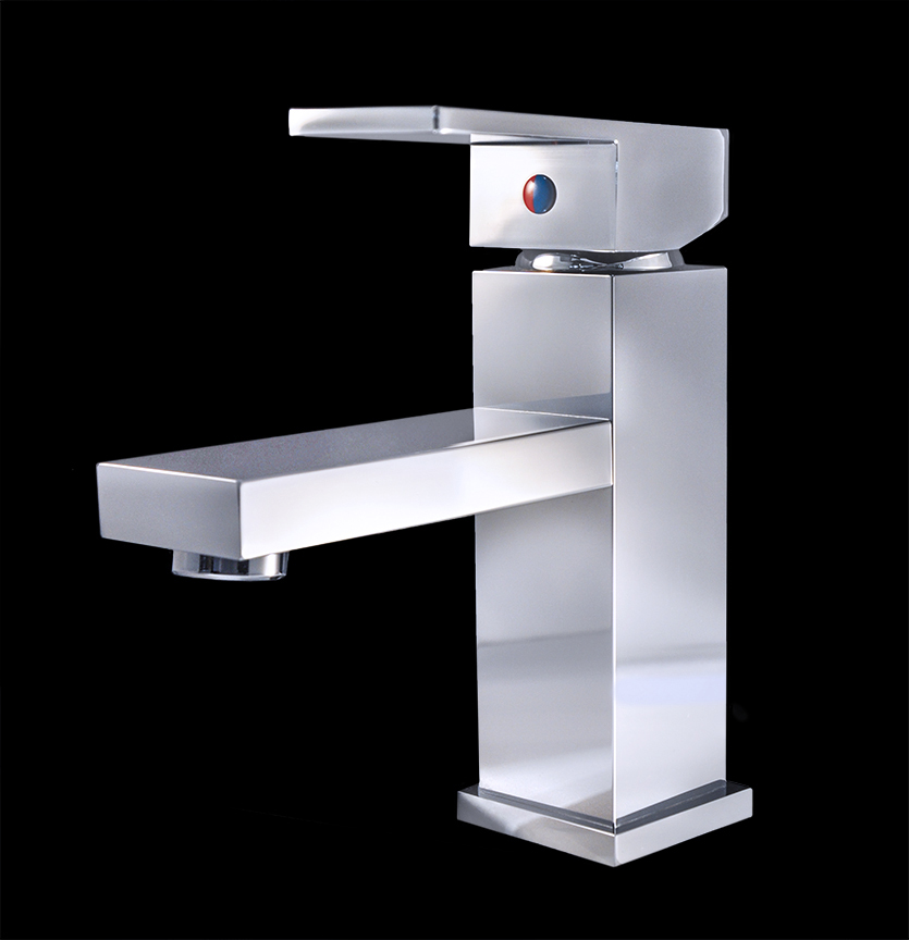 bathroom sink faucets rezzonico chrome finish modern bathroom faucet ...