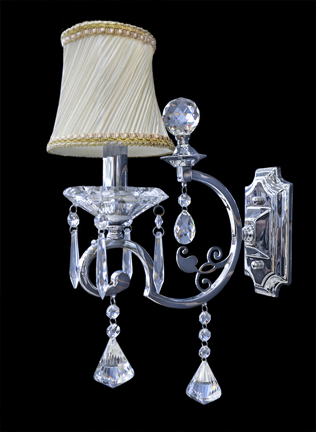 Wall Lamp - Crystal Wall Sconce - Wall Light - Vercelli