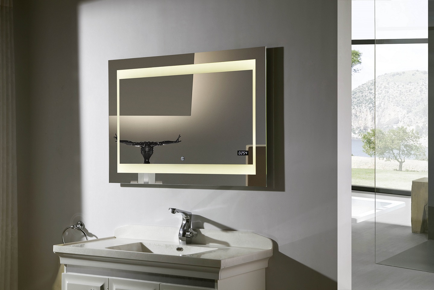 Zen II Lighted Vanity Mirror LED Bathroom Mirror
