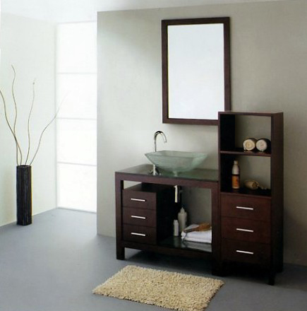 Bathroom Single Vanity Mirror