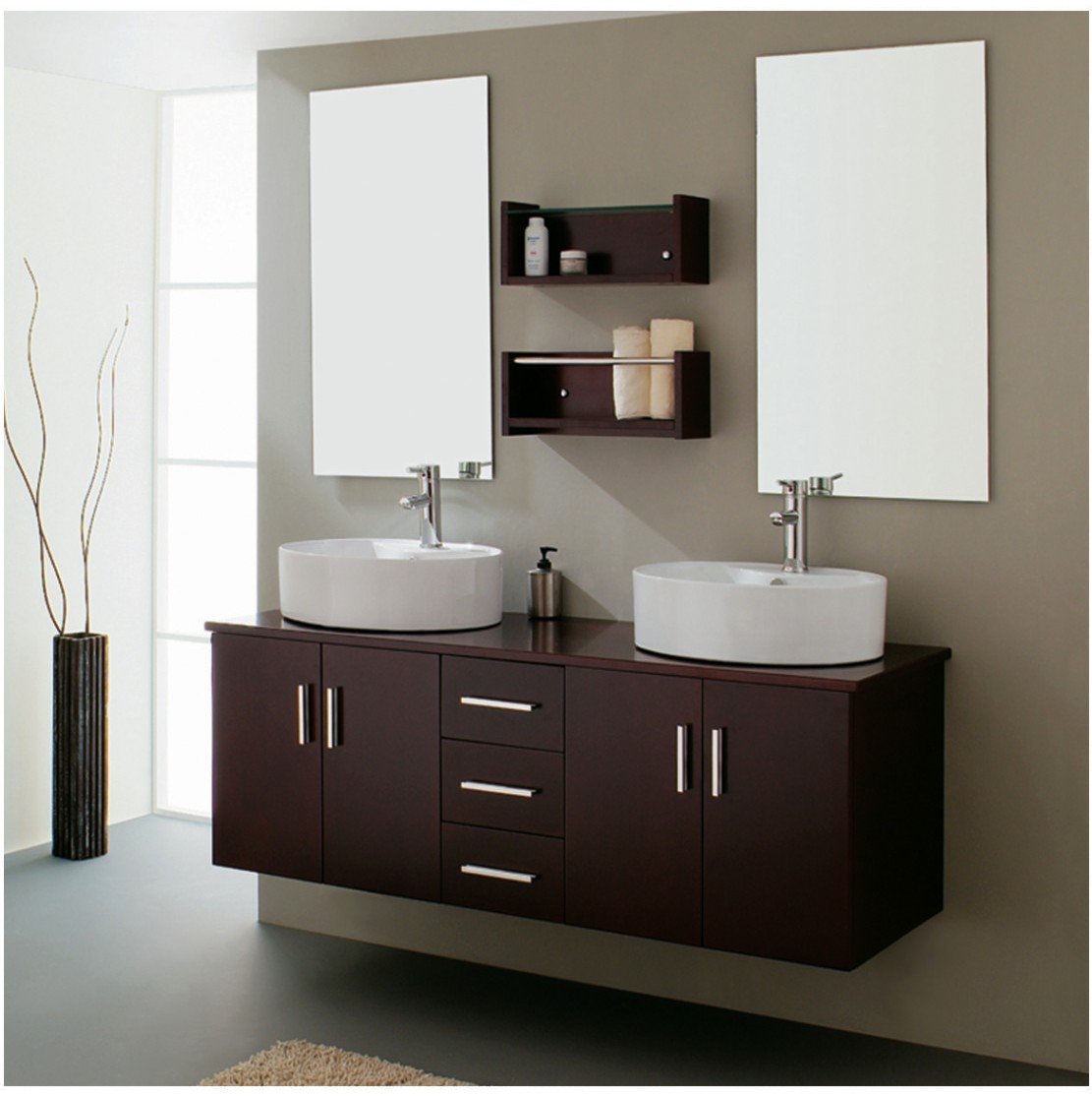 Modern Bathroom Vanity - Milano III