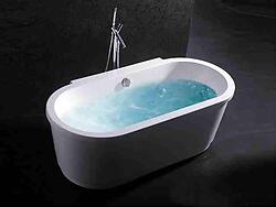Nicolo Acrylic Modern Bathtub 65