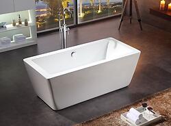 Gratziella III Acrylic Freestanding Modern Soaking Bathtub 67