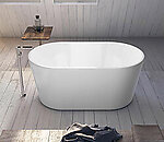 Acrylic Modern Freestanding Soaking Bathtub 55.5 - Toscella