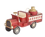 Toy Fire Truck Christmas Gift Decor Large Prop