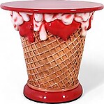 Ice Cream Table -Strawberry