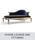 Modern Baroque Chaise and Lounge Chairs