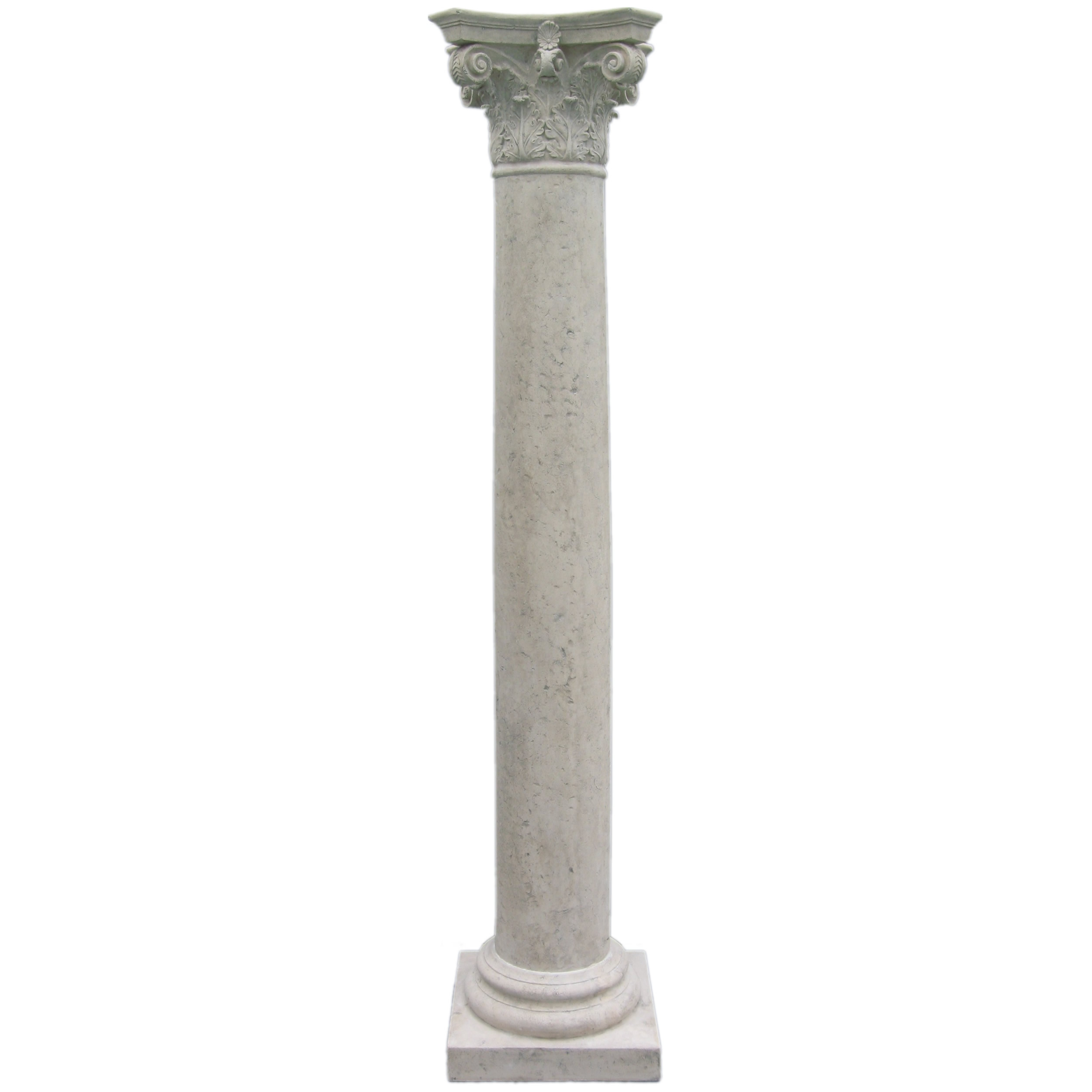 Corinthian Column - Roman Stone Finish