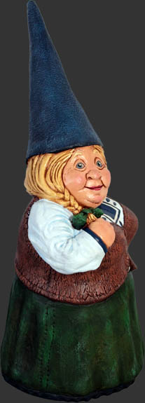 Female Gnome Statue Female Gnome Statue