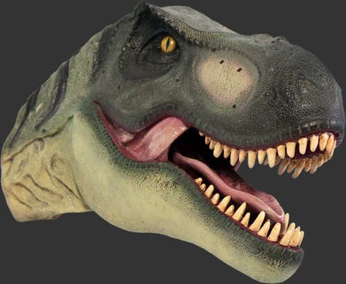 t rex wall head