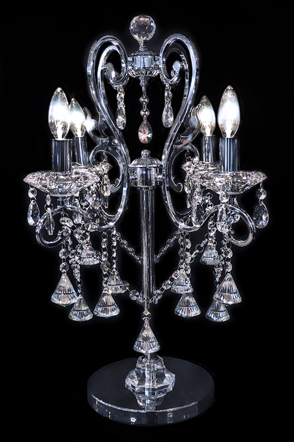 chandelier table lamp