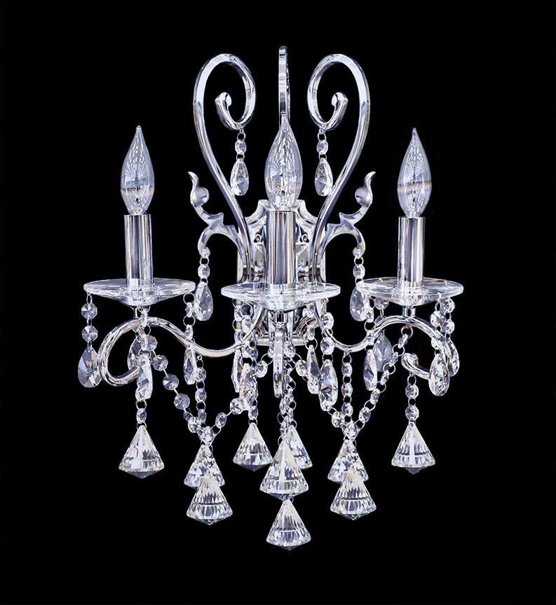 Wall Lamp - Crystal Wall Sconce - Wall Light - Atollo II