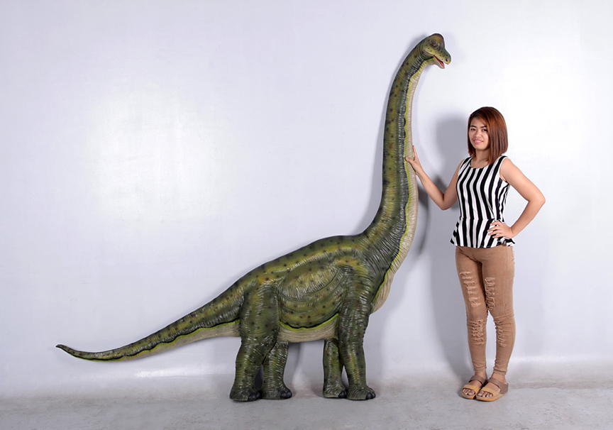 Dinosaur Brachiosaurus Wall Decor Statue