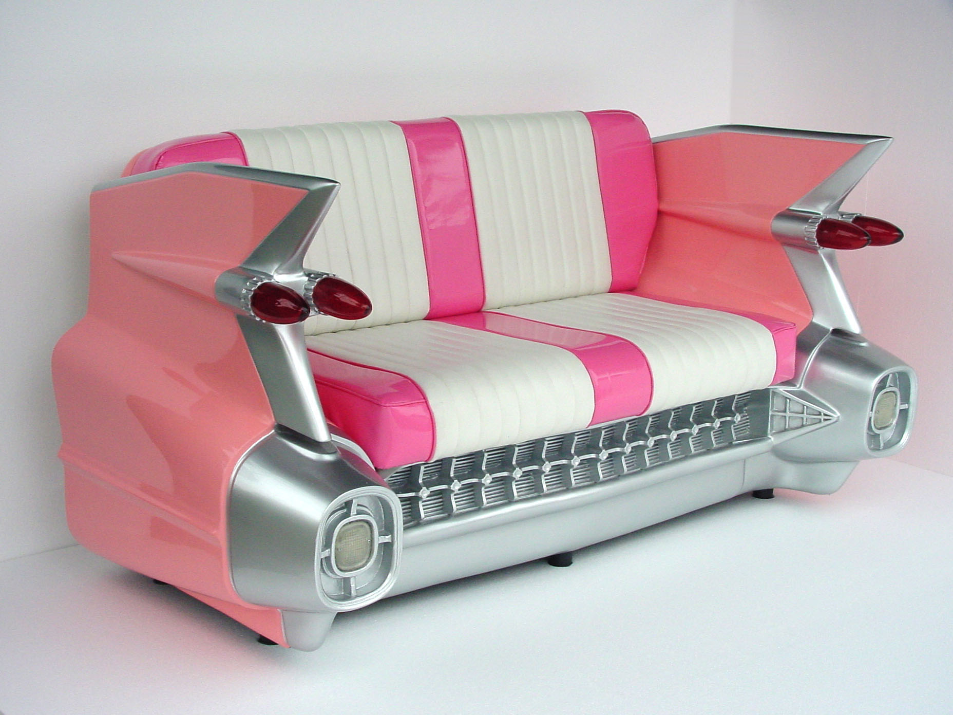 Cadillac Sofa Pink 1959 Cadillac Sofa