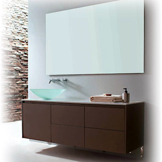 Monaco Modern Bathroom Vanity Set 59 Inch, 59 Bathroom Vanity Single Sink