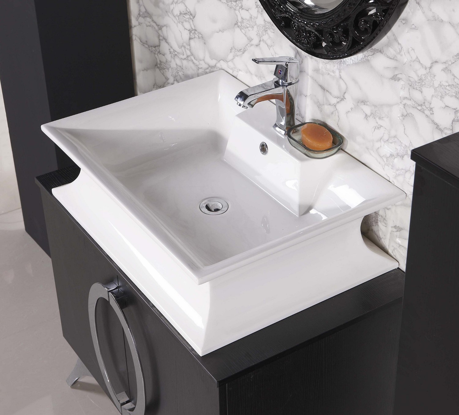 Modern Bathroom Vanity Single Sink S300 3