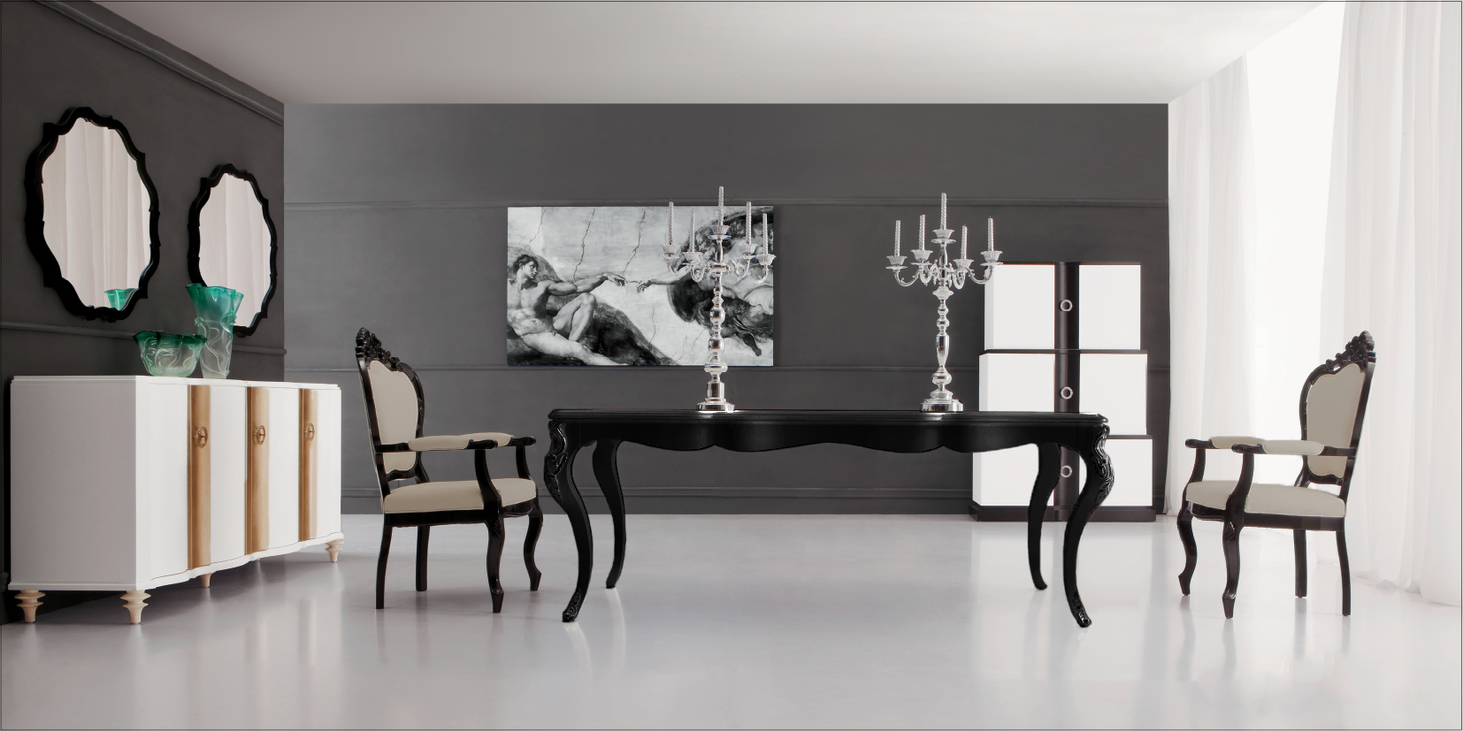 Bathtubs For Sale >> Black Dining Table - Modern dining table - Angelina Bathtubs For Sale >> Black Dining Table - Modern dining table - Angelina