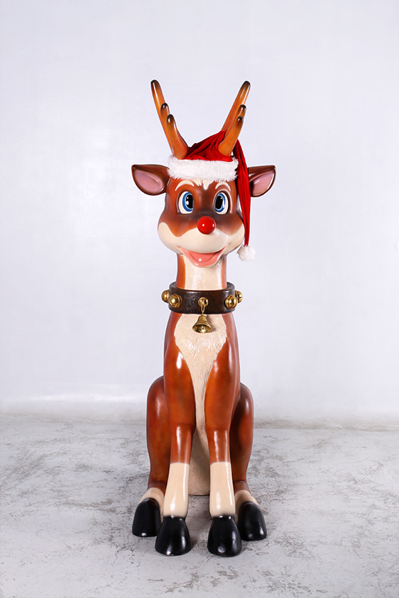 rudolph christmas reindeer large rudolph christmas reindeer large