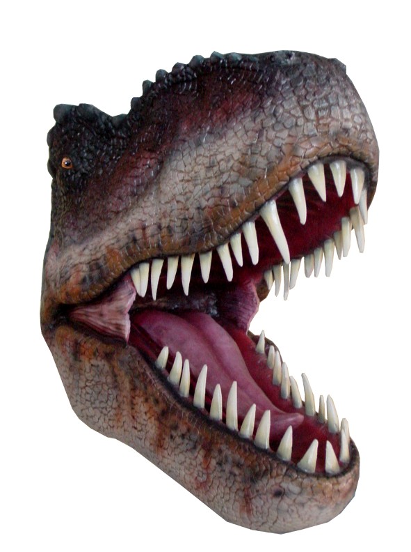 T Rex Dinosaur Head Wall Mount