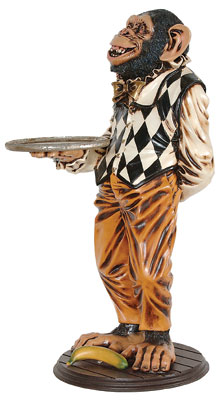 Dalmatian Holding Tray Statue 3 ft Dalmatian Butler Statue Butler Statue 
