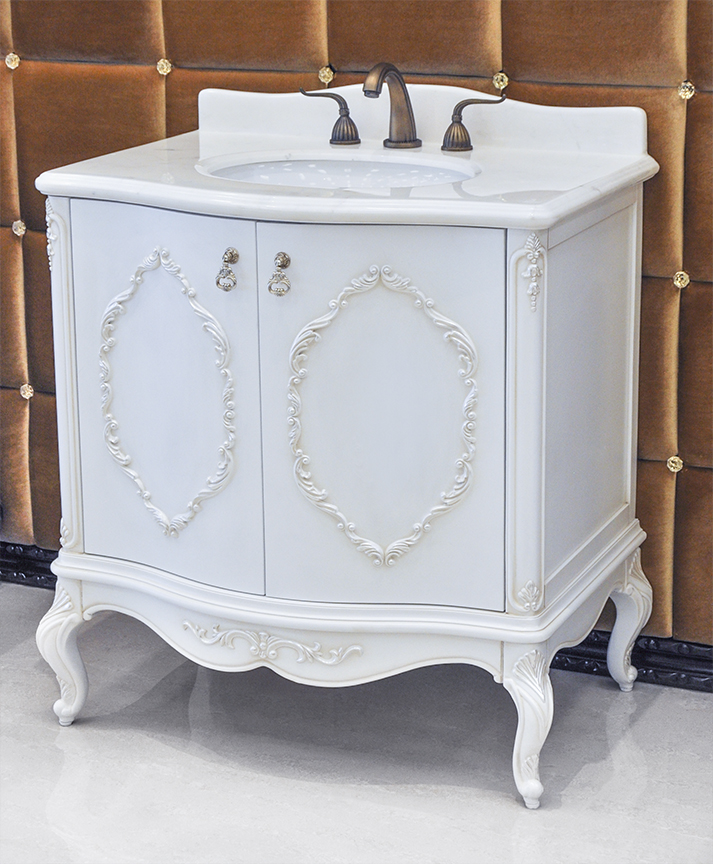 White Antique Bathroom Vanity Set Chester Chester Antique Bathroom Vanity Set - White - White Antique Bathroom Vanity Set Chester