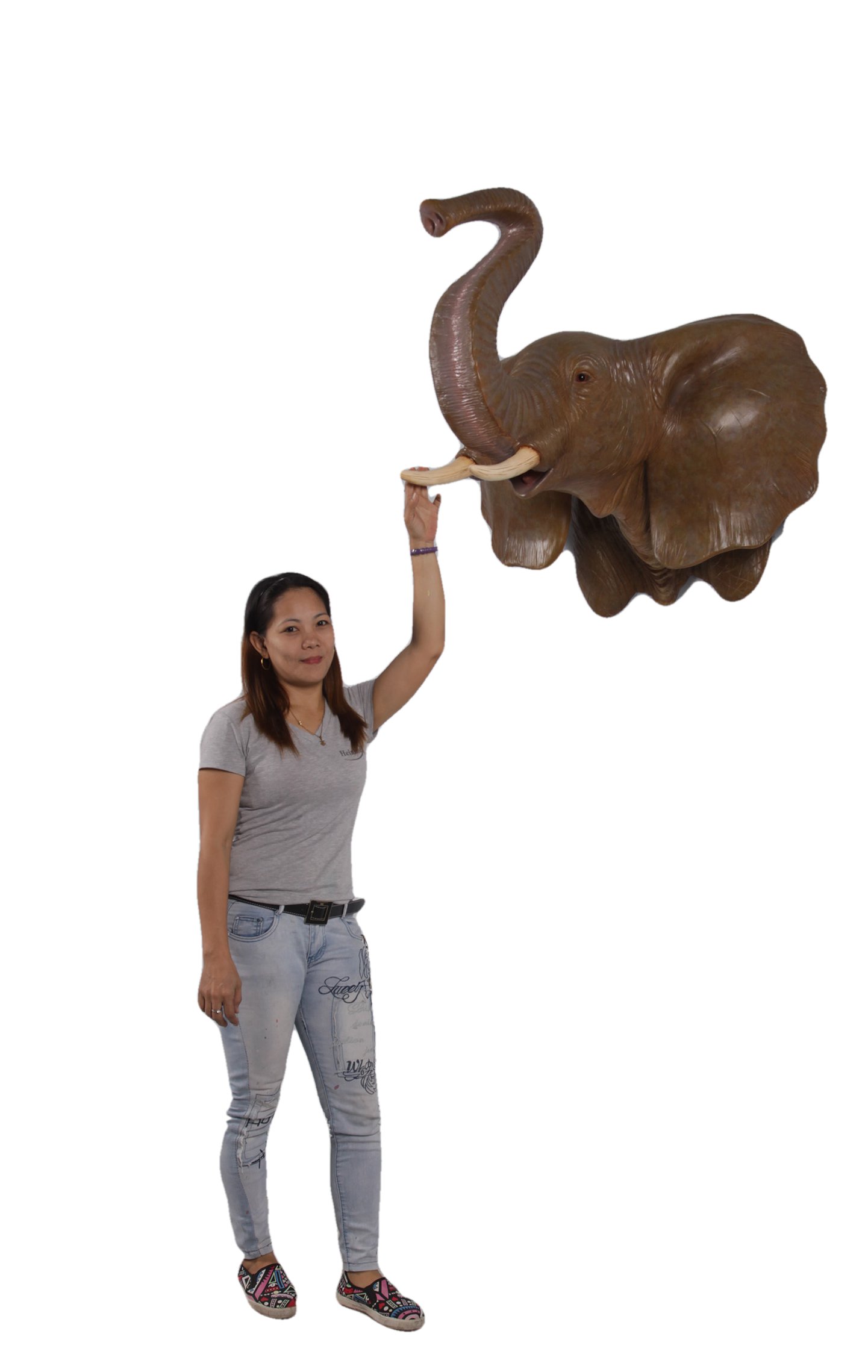 Elephant Head Wall Mount Decor Large Elephant Head Wall Mount Decor Large