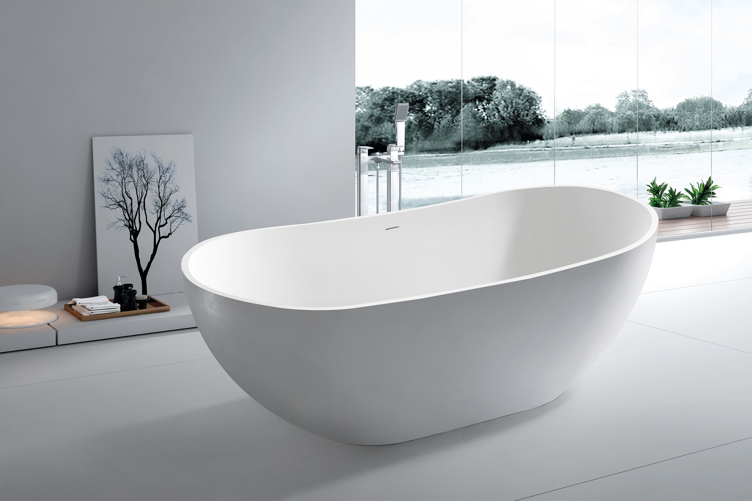 Aalish Freestanding Soaking Tub 64