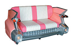 Car Sofa Pink 59 Cadillac Car Couch
