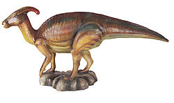 Parasaurolophus Dinosaur Life Size Statue 6.8 FT