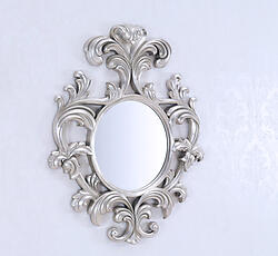 Decorative Wall Mirror - Geneve Silver