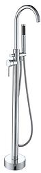 Pescara - Modern Freestanding Tub Faucet Polished Chrome