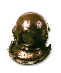 Scuba Diving Helmet Life Size Sculpture