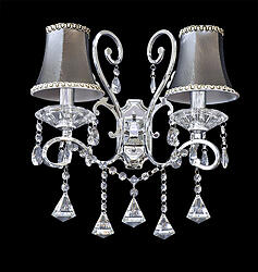 Wall Lamp - Crystal Wall Sconce - Atollo