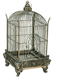 Decorative Bird Cage Conservatory Bronze