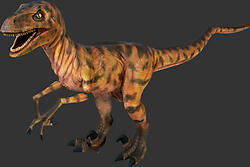 Deinonychus Dinosaur Statue Life Size