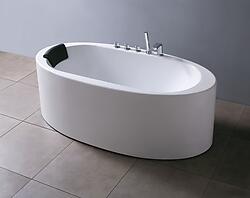 Porchia Acrylic Modern Bathtub 67.3