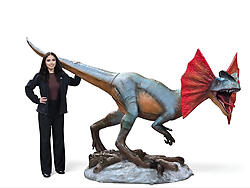 Dilophosaurus Dinosaurs statue Life Size 10FT