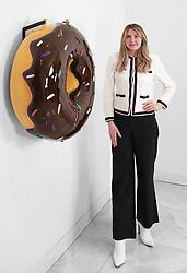Donut Statue Extra Large Sculpture Hanging Chocolate with Sprinkles 30