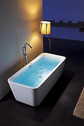 Amattia Acrylic Freestanding Soaking Bathtub 69
