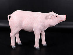 Standing Pig Statue