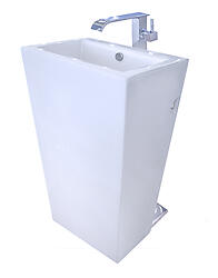 Cesaro II - Modern Bathroom Pedestal Sink Vanity 20