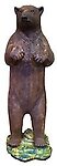 Brown Bear Sculpture - Standing