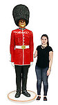 British Queen Guard Statue Life Size 7FT