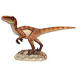 Velociraptor Statue Life Size Raptor Museum Quality 5 FT