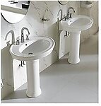 Modern Bathroom Pedestal Sink - Capani