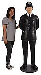 British Police Officer Statue Life Size 6FT