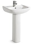 Alessio II - Modern Pedestal Sink 24